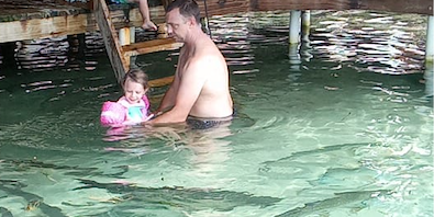 Mangrove scenery in Roatan