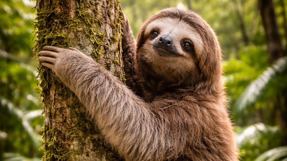 Sloth park in Roatan